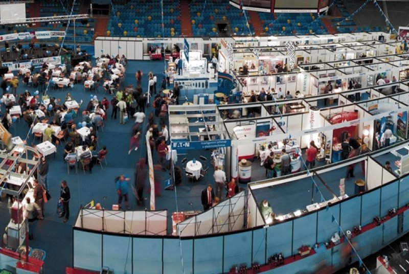 Sonepar  -  Elektrotechnická výstava zimní stadion - číslo stánku 82